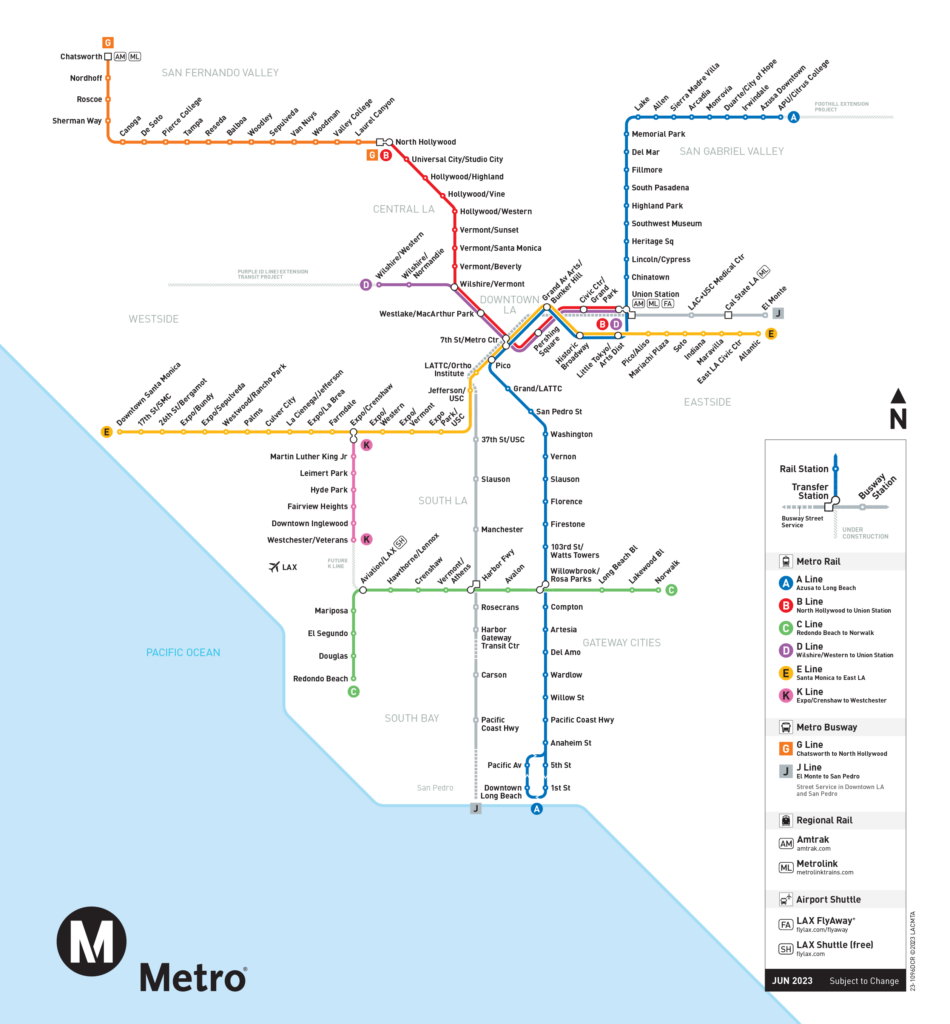 2023 - Go Metro Map