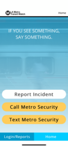 LA Metro Transit Watch app screenshot