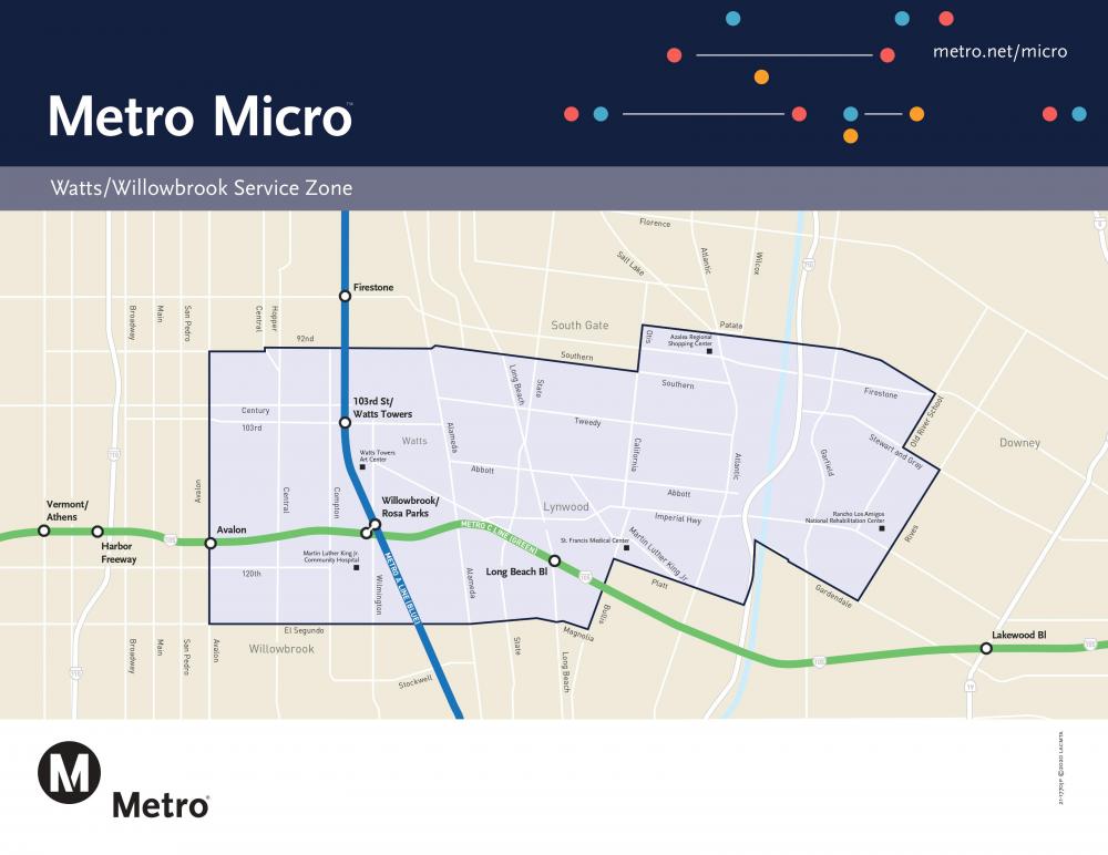 Metro Micro Map