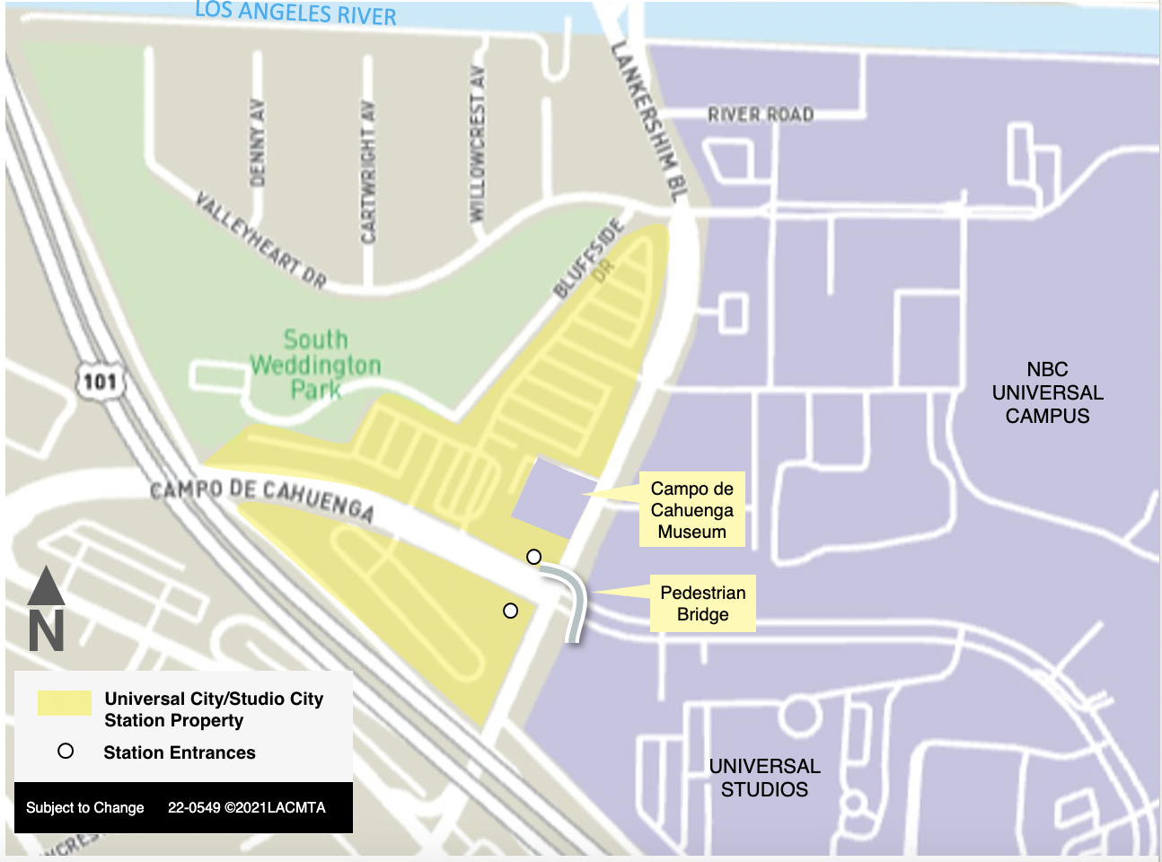 Universal Station Project Map